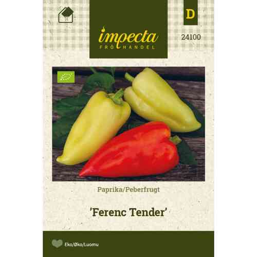 LUOMU Suippopaprika 'Ferenc Tender' LUOMU Suippopaprika 'Ferenc Tender'