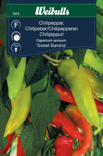 Chilipaprika 'Sweet Banana' Chilipaprika 'Sweet Banana'